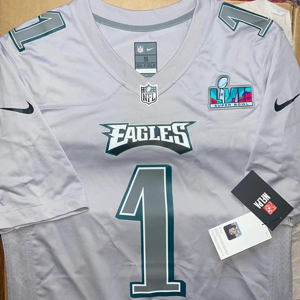 JALEN HURTS SUPER BOWL JERSEY